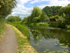 A very pretty stretch of canal near Bloxwich - I DNF'd the cache though
